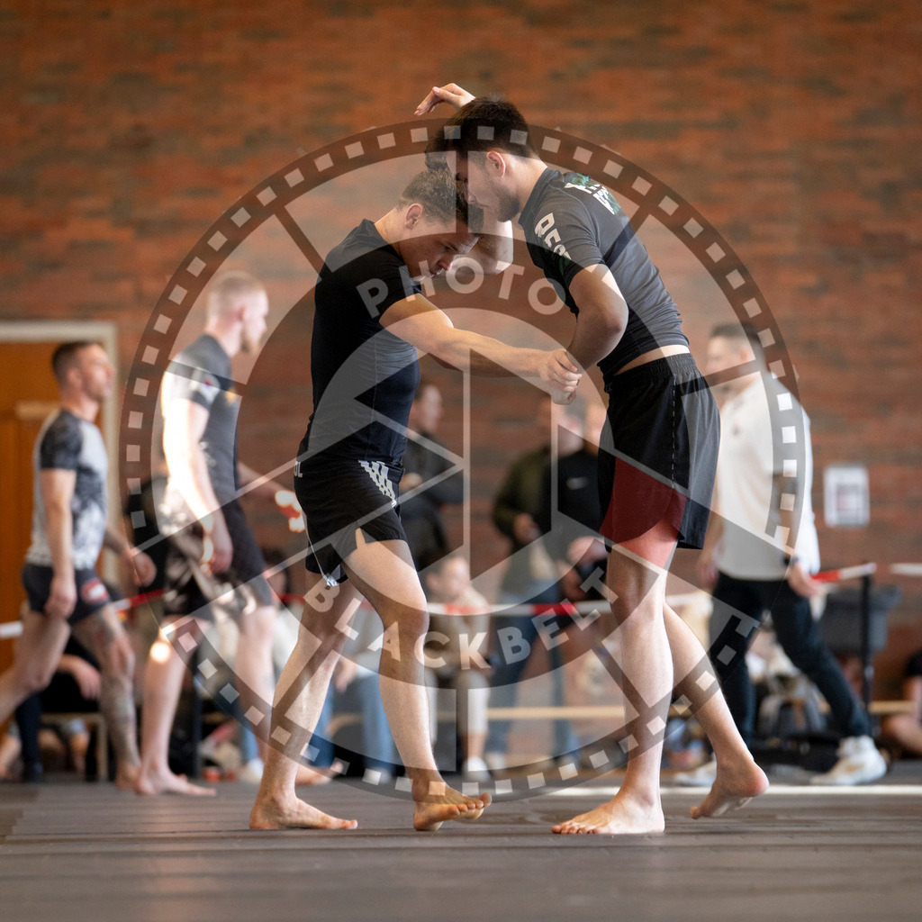 20240309PBB6376 | Fighters compete during the International Luta Livre (ILLCS) Spring Championship in Hannover, Germany, on March 9, 2024.