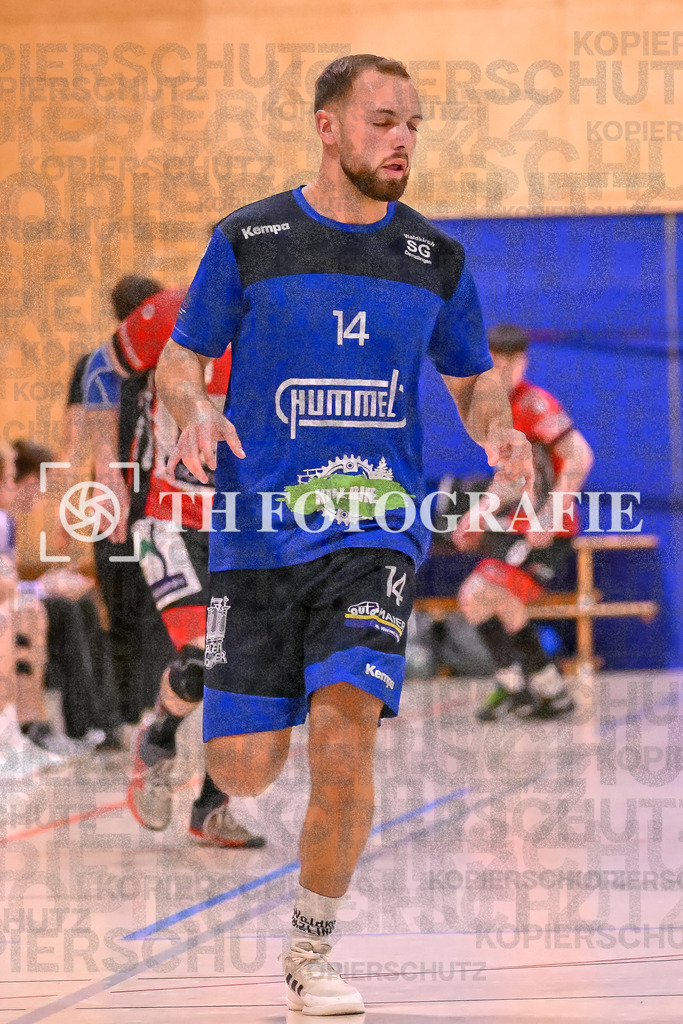 GER, SG Maulburg/Steinen - SG Walkirch/Denzlingen, Handball, Landesliga, 25. Spieltag, Saison 2023/2024, 27.04.2024 | Kim Lehmann (SG Waldkirch/Denzlingen, #14)

GER, SG Maulburg/Steinen - SG Walkirch/Denzlingen, Handball, Landesliga, 25. Spieltag, Saison 2023/2024, 27.04.2024

Foto: TH Fotografie/Thomas Hess