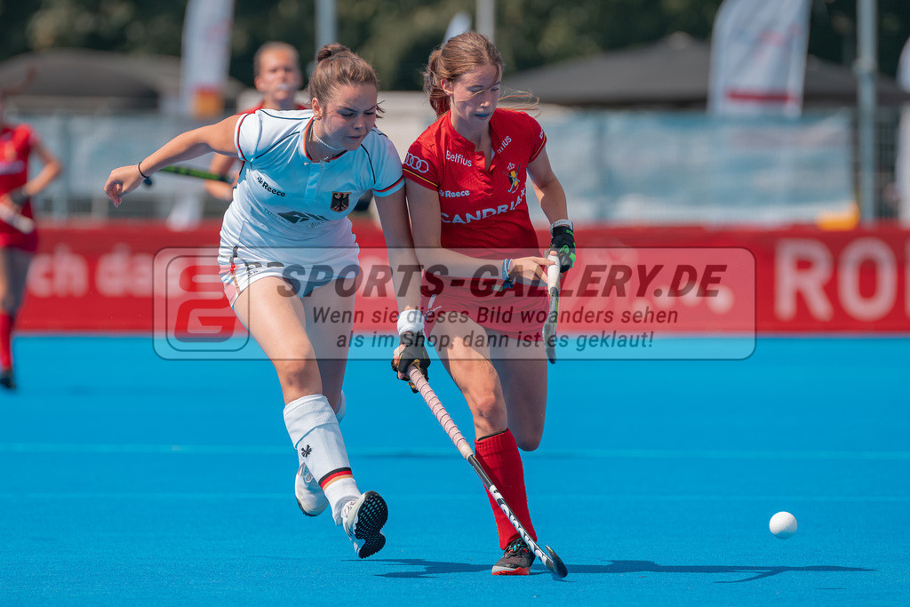 HK_20230712_101547 | Euro Hockey WU18 Belgium vs Germany Championship Girls & Boys am 12.7.2023 CHTC , Krefeld ,