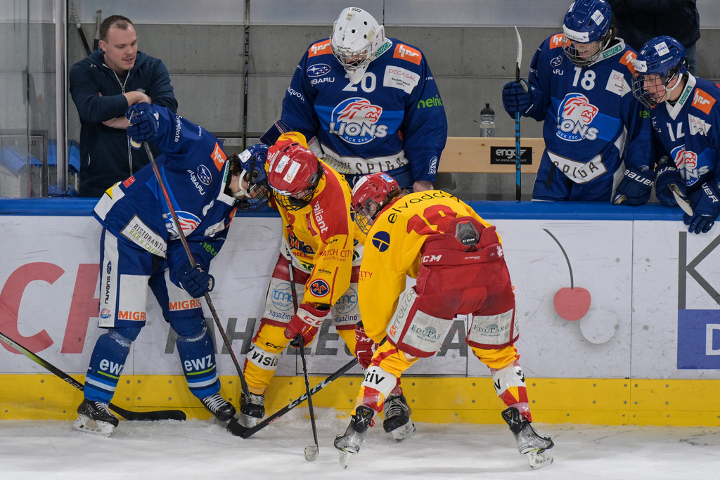 ZSC Lions vs EHC Biel-Bienne Esprit - 30. März 2024 | ZSC Lions vs EHC Biel-Bienne Esprit
Swiss Life Arena, Zürich

Bild: Sportfotografie Markus Aeschimann | www.markus-aeschimann.ch - Realisiert mit Pictrs.com