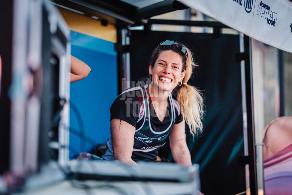 Beachvolleyball | Frauen | Allianz German Beach Tour 2025 | Tourstop Düsseldorf | 16.05.2025 | Sandra Ferger