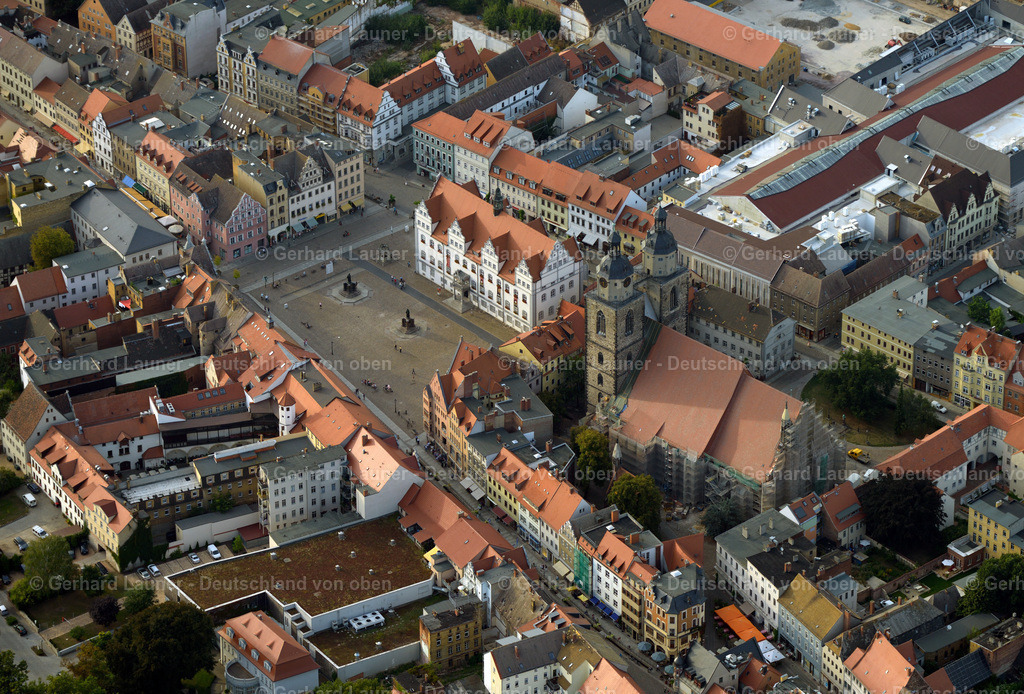 3293855 | Marktplatz mit Stadtkirche St.Marien zu Wittenberg, Lutherstadt Wittenberg
