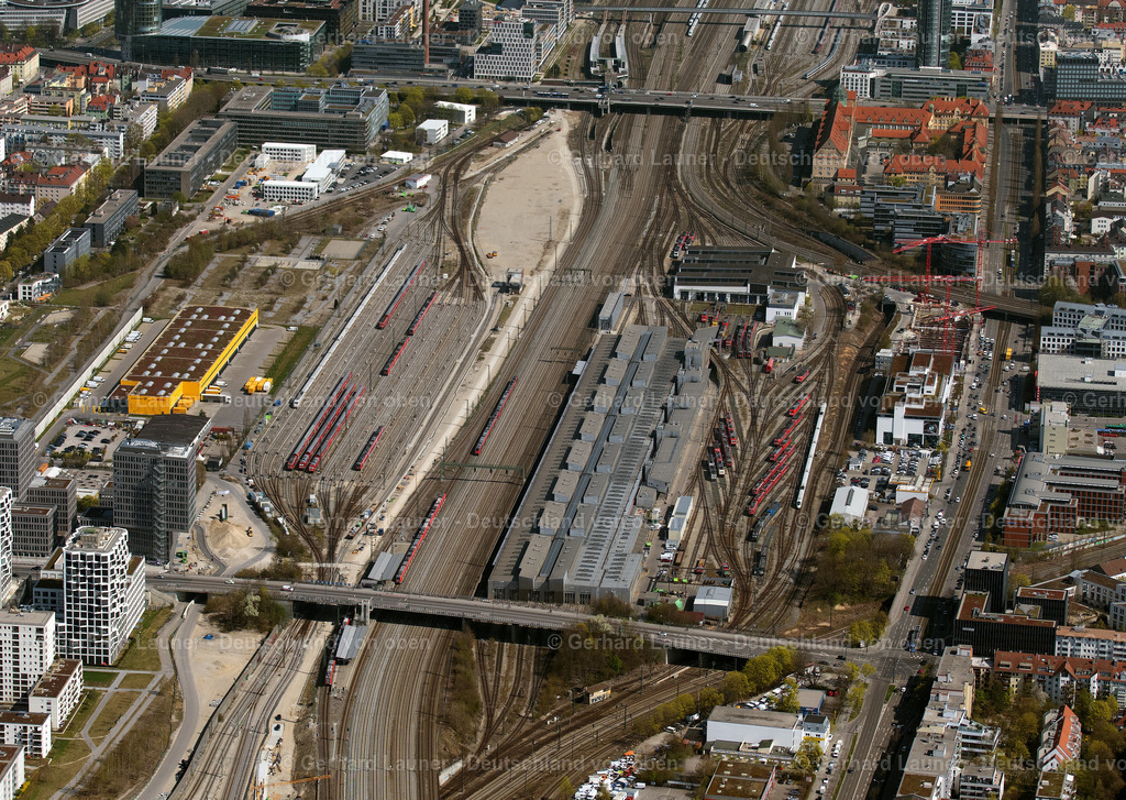 9101924 | Gleisanlagen bei Berg am Laim, München