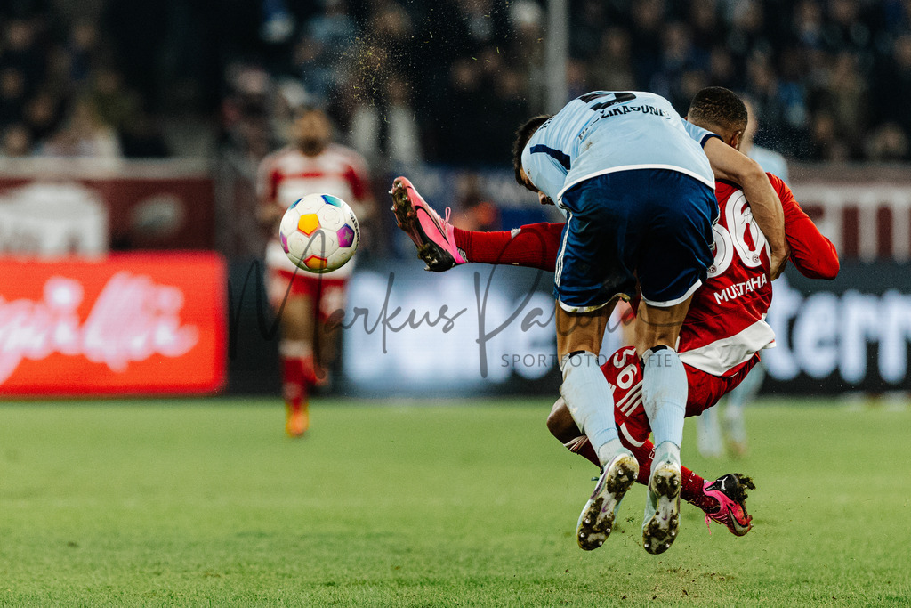 2. Bundesliga, Saison 2023/24, 25. Spieltag: Fortuna Düsseldorf - Hamburger SV | Düsseldorf, 08.03.2024: 2. Bundesliga, 25. Spieltag, Fortuna Düsseldorf gegen Hamburger SV in der Merkur Spiel-Arena in Düsseldorf. Foto: sportfotografie.ms | Markus Paletta - Realisiert mit Pictrs.com