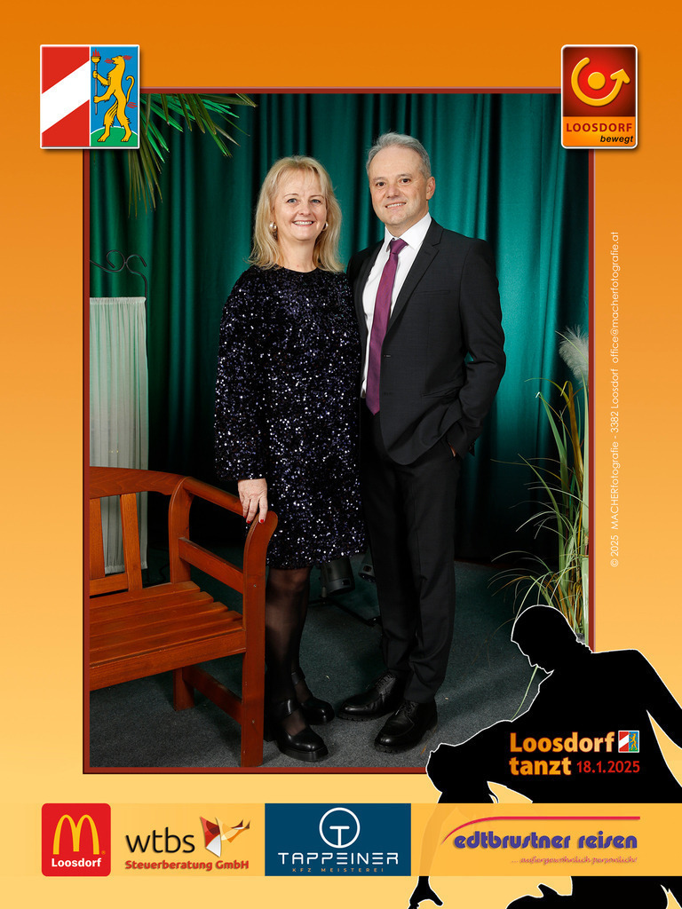 LoosdorfTanzt25_8444 | Ballfotografie - Loosdorf tanzt am 18.01.2025 in der Losensteinhalle LOOSDORF. Vielen Dank den Sponsoren:Edtbrustner Reisen /wtbs Steuerberatung /Autohaus Tappeiner/McDonalds Loosdorf