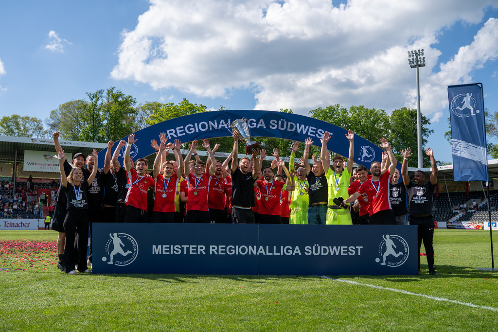 SG Sonnenhof Großaspach vs. SG Barockstadt Fulda-Lehnerz, Fussball, Regionalliga Suedwest, 33. Spieltag, 09.05.2026 | #,SG Sonnenhof Großaspach vs. SG Barockstadt Fulda-Lehnerz, Fussball, Regionalliga Suedwest, 33. Spieltag, 09.05.2026
