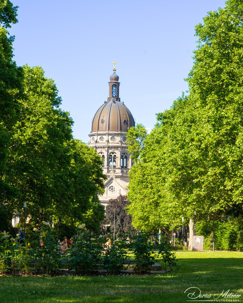 Die Christuskirche in Mainz | Die Evangelische Christuskirche an der Kaiserstrasse in Mainz