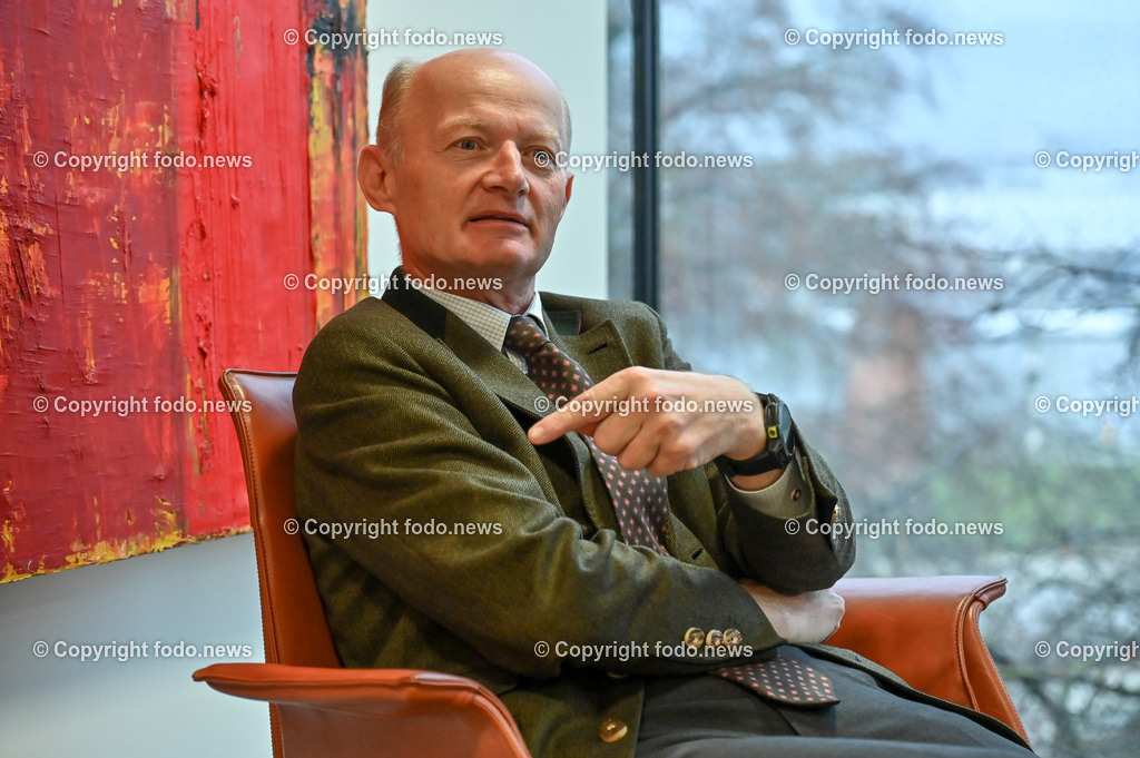 Franz Gasselsberger (Generaldirektor der Oberbank AG)_ 09.01.2023-13 | 09.01.2023, Oberbank AG, AUT, Linz, im Bild Franz Gasselsberger (Generaldirektor der Oberbank AG)