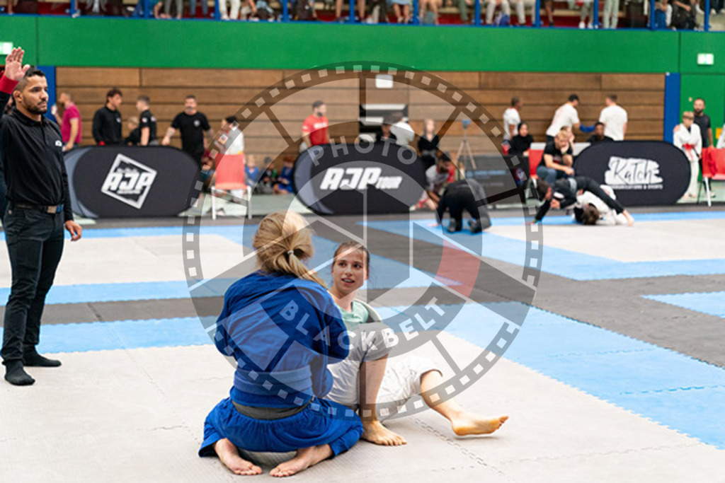 20230826PBB55116 | Fighters compete during the AJP INTLPRO BJJ and grappling competition in Hamburg, Germany, on August 26 2023.