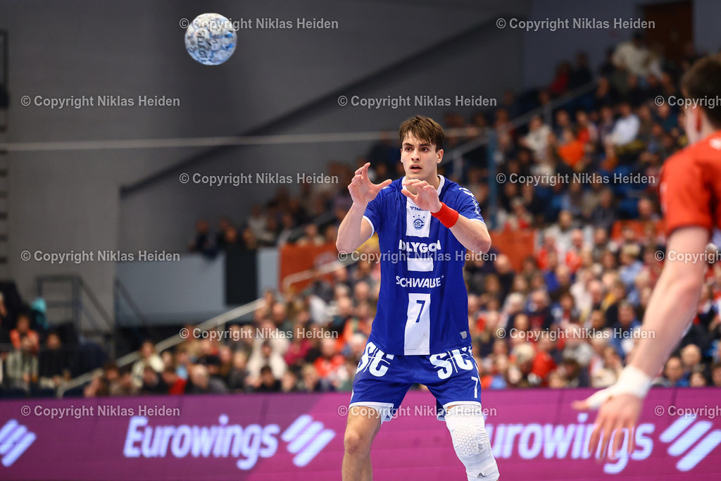 NH_HandballSportVereinHamburg_VfLGummersbach_HandballBundesliga_27022025 | #7 Julian Köster (VfL Gummersbach)Handball I Herren I Bundesliga (Daikin HBL) I Saison 2024-2025 I 21. Spieltag I HSV Hamburg - VfL Gummersbach I 27.02.2025 I Sporthalle Hamburg