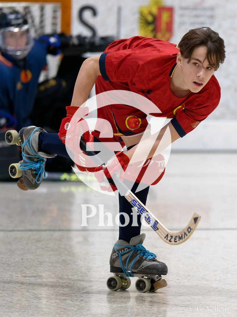 U17  - Geneve RHC B v Geneve RHC A  |  during the U17  match between Geneve RHC B and Geneve RHC A  at Centre sportif de la queue d'arve in Geneve, Switzerland