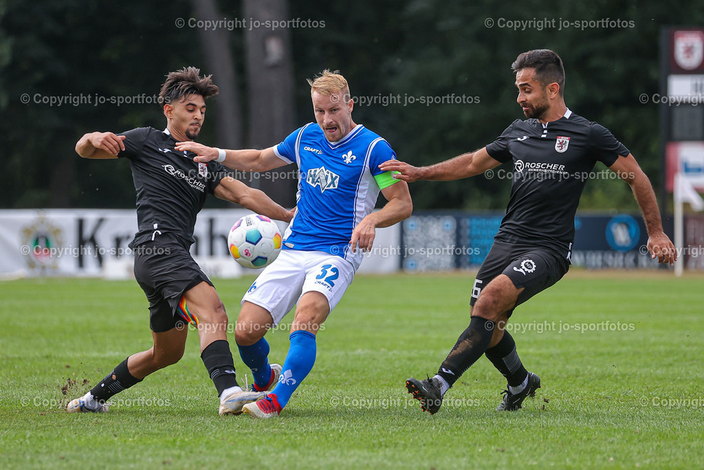 Giessen_Darmstadt (166) | 16.07.2023; Testspiel; Waldstadion Gießen; FC Gießen - SV Darmstadt 98; Ergebnis: 2:0 (0:0)