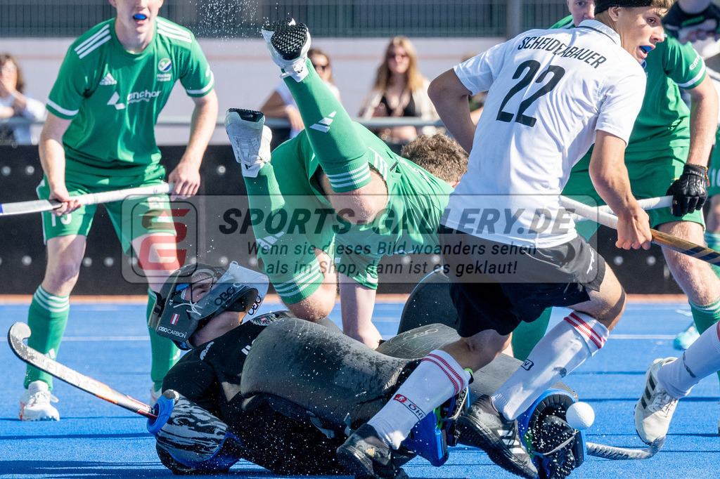SFE_20230716_0047 | EuroHockey EM U18 Boys 7th 8th Austria vs Ireland am 16.07.2023 in Krefeld (Gerd-Wellen-Hockeyanlage), Photo: Stephan Fehrmann 2023 (Sports-Gallery)