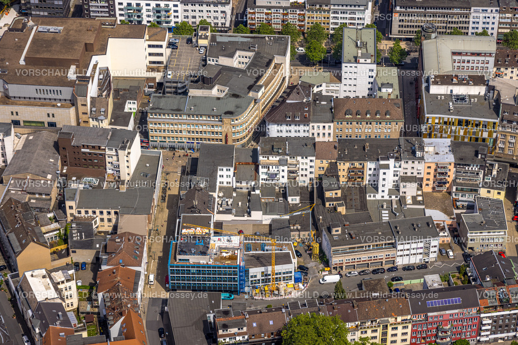 Dortmund240507170 | Luftbild, Alex Gastronomieund TK Maxx Einkaufszentrum, Wohngebiet und Baustelle Schliepstraße Ecke Neben dem Brand, City, Dortmund, Ruhrgebiet, Nordrhein-Westfalen, Deutschland