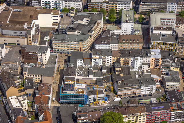 Dortmund240507170 | Luftbild, Alex Gastronomieund TK Maxx Einkaufszentrum, Wohngebiet und Baustelle Schliepstraße Ecke Neben dem Brand, City, Dortmund, Ruhrgebiet, Nordrhein-Westfalen, Deutschland