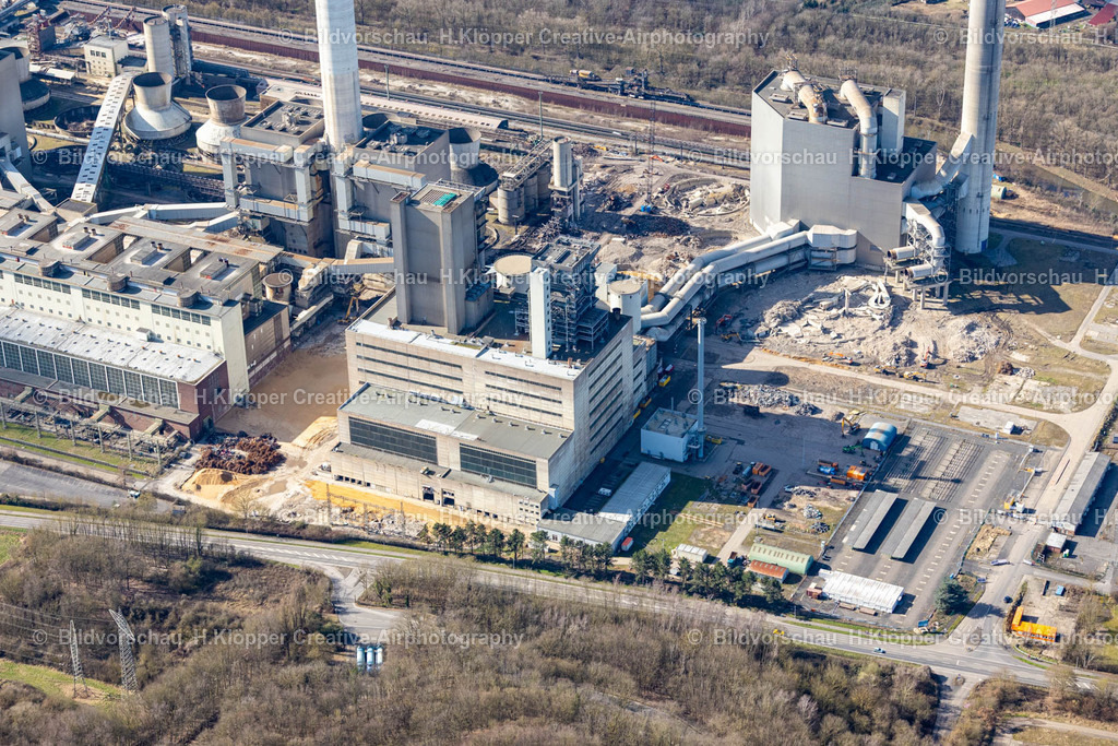 Luftbilder Grevenbroich-0241 | Luftbildfotografie Abrißarbeiten und Revitalisierung auf dem Industriegelände " Kohlekraftwerk Frimmersdorf " in Grevenbroich im Bundesland Nordrhein-Westfalen, Deutschland - Realisiert mit Pictrs.com