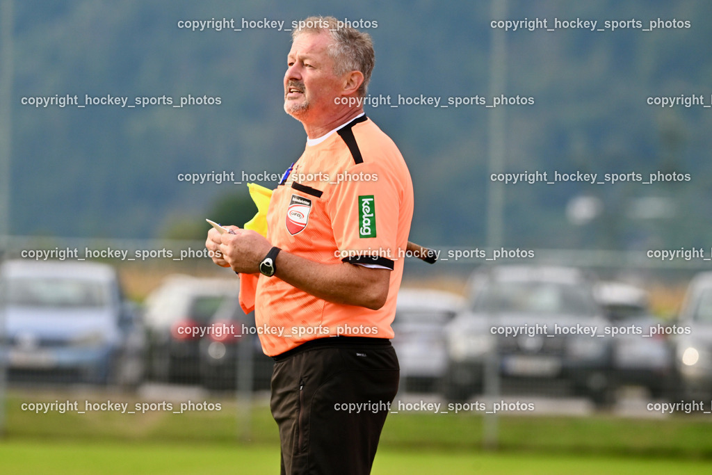 SC Landskron vs. Rapid Lienz | Karl Krenn Referee, SC Landskron vs. Rapid Lienz, SC Landskron vs. Rapid Lienz am 22.09.2024 in Villach (Sportanlage Landskron), Austria, (Photo by Bernd Stefan)