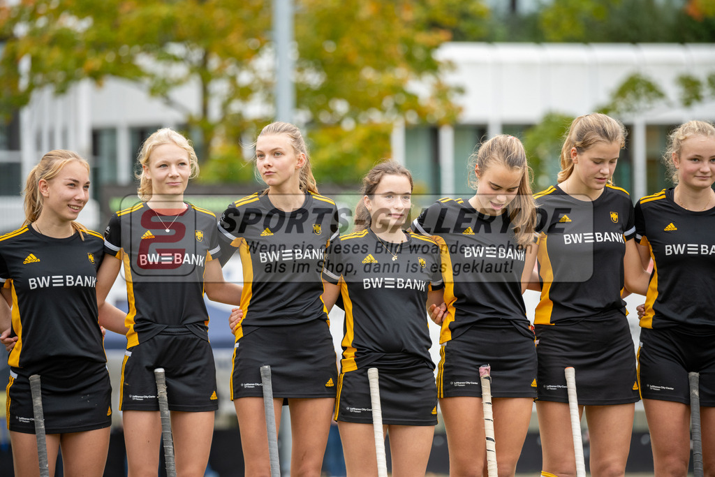 SFE_20231022_0018 | Deutsche Meisterschaft Weibliche U16 Finale Berliner HC - Harvestehuder THC am 22.10.2023 in Köln (Düsseldorfer Hockeyclub 1905 e.V.), Photo: Stephan Fehrmann 2023 (Sports-Gallery)
