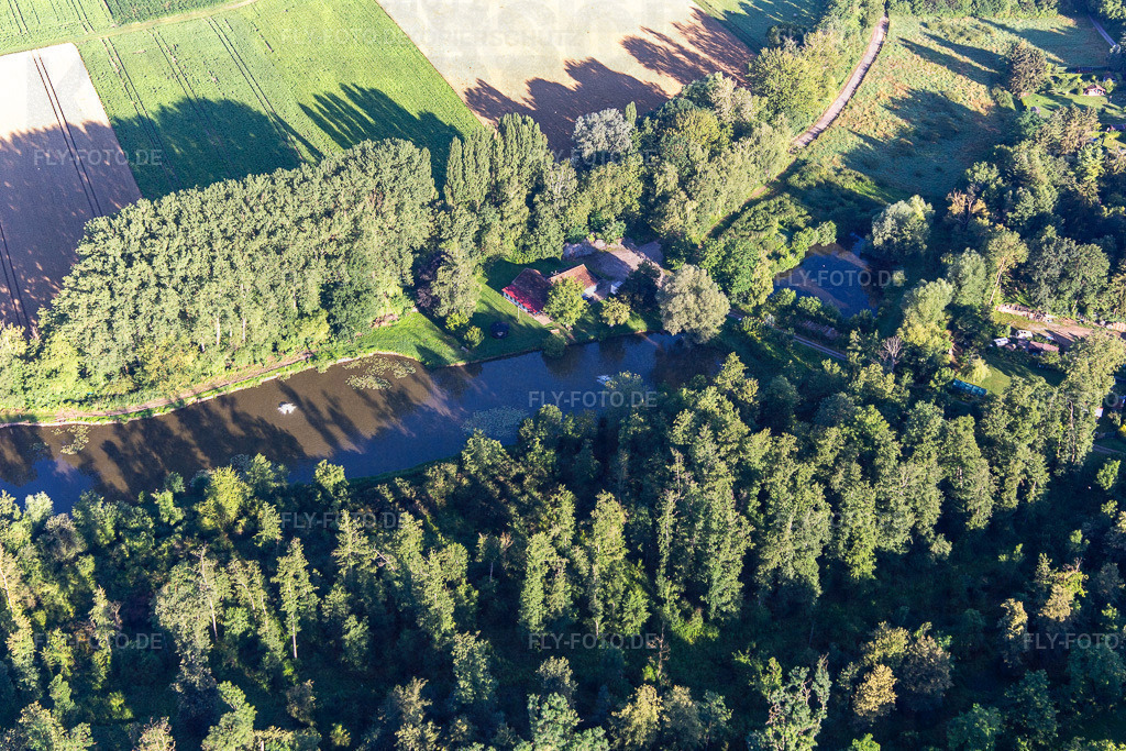 Fischteiche am Quodbach | Luftbild: Fischteiche am Quodbach in Insheim im Bundesland Rheinland-Pfalz in Deutschland. Foto: IMG_142440.jpg vom 09.07.2024 durch ©2025 Werner Riehm fly-foto.de/copyright - Realisiert mit Pictrs.com