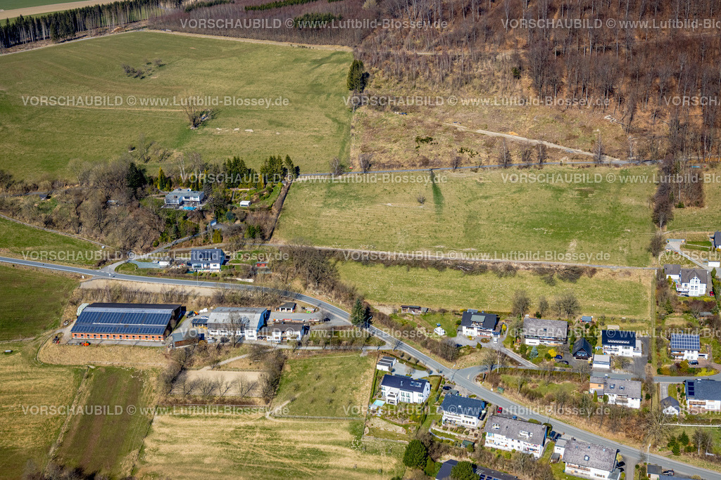 Schmallenberg220303649 | Luftbild, Wohnbaugebiet Klosterblick, Am Wilzenberg,Meubaugebiet,  Ortsteil Grafschaft, Schmallenberg, Sauerland, Nordrhein-Westfalen, Deutschland