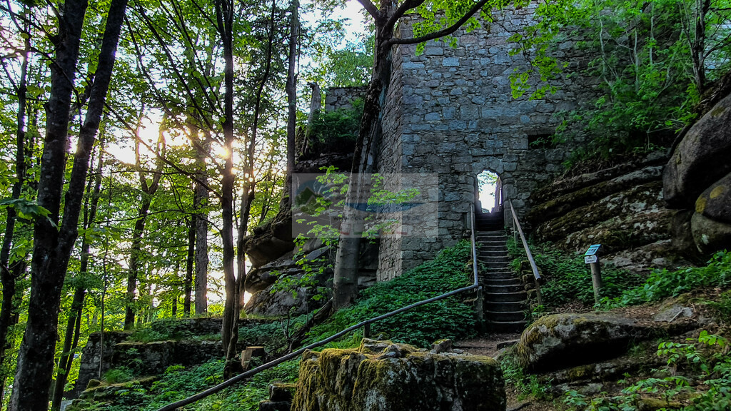 Waldstein Sommer Sonnenuntergag | Impressionen rund um Hochfranken - Frankenwald - Fichtelgebirge - Realisiert mit Pictrs.com