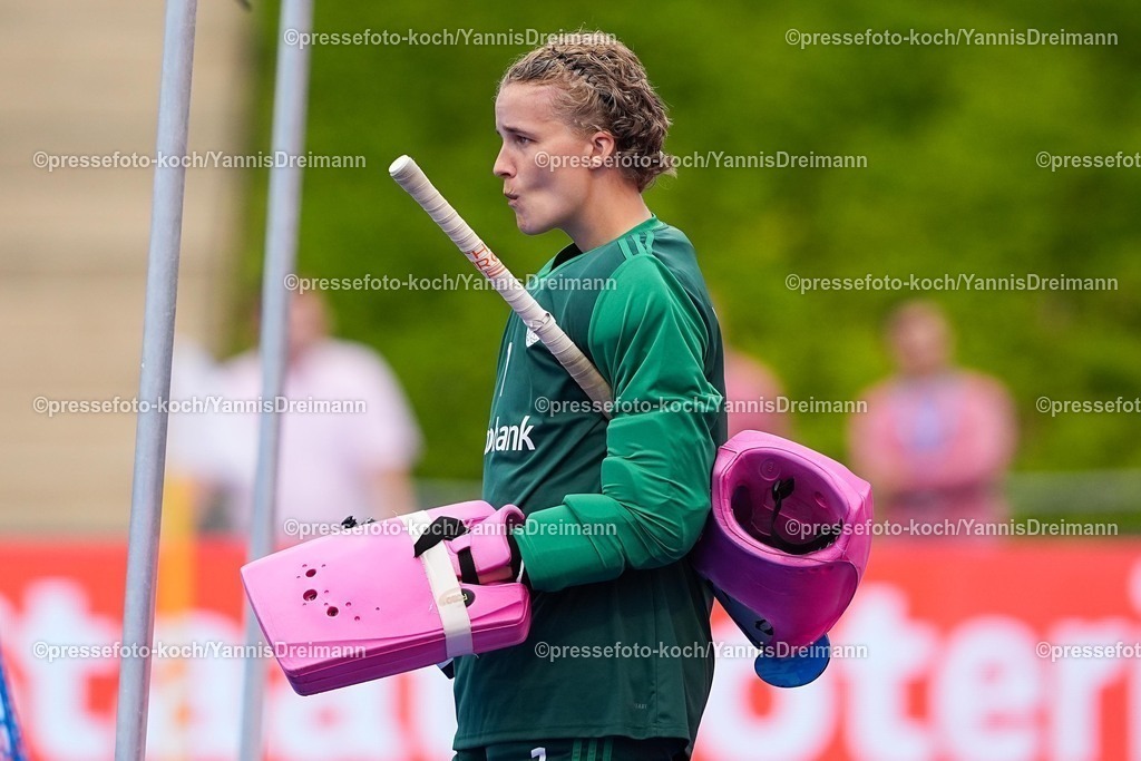 xydrx17082503077 | 17.08.2025, xydrx, Frauen EuroHockey Championship 2025, Finale, Niederlande - Deutschland, Sparkassenpark Mönchengladbach: Anne Veenendaal (NED #1)