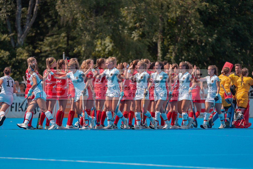 HK_20230712_101510 | Euro Hockey WU18 Belgium vs Germany Championship Girls &amp; Boys am 12.7.2023 CHTC , Krefeld ,