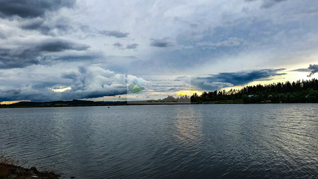Förmitzspeicher Sonnenuntergang Sommer | Impressionen rund um Hochfranken - Frankenwald - Fichtelgebirge - Realisiert mit Pictrs.com