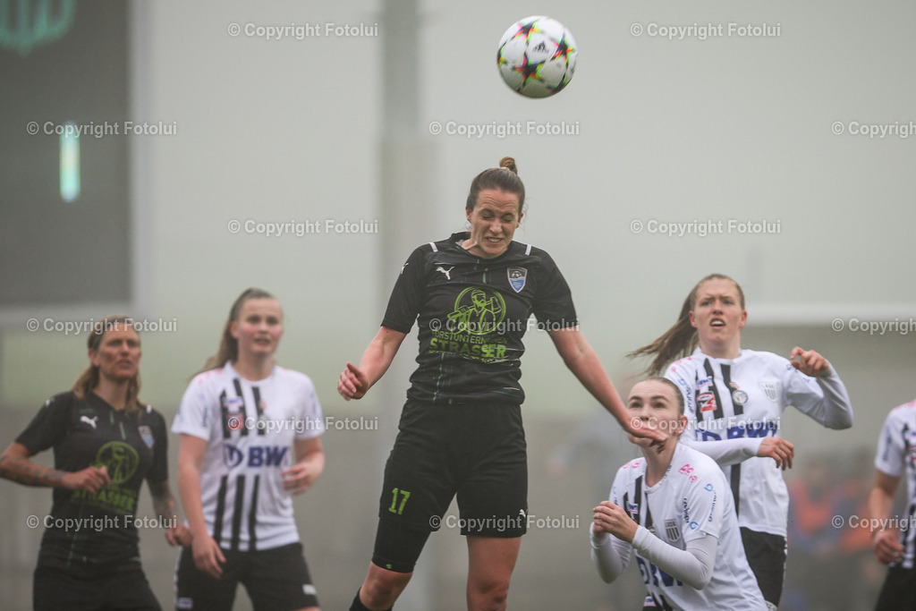A-BINDER_20240601_0019 | St.Stefan,AUSTRIA,01.June.24 - SOCCER - Zaunergroup OOE Ladies Cuo, LASK vs FCPS. Image shows Romana Bergmayr (Kematen) and Johanna Hauhart (LASK).Photo: Sportmediapics.com/ Manfred Binder