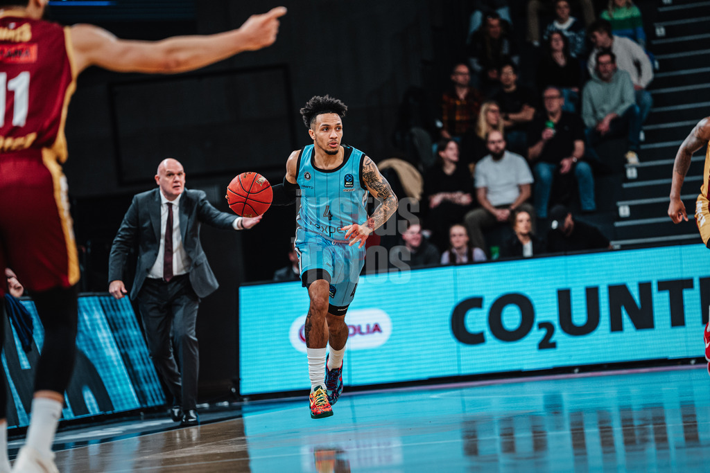 Basketball | Männer | Saison 2024/2025 | BKT EuroCup | Veolia Towers Hamburg vs. Umana Reyer Venice | 08.01.2025 | Jaizec Lottie (#4, Veolia Towers Hamburg)