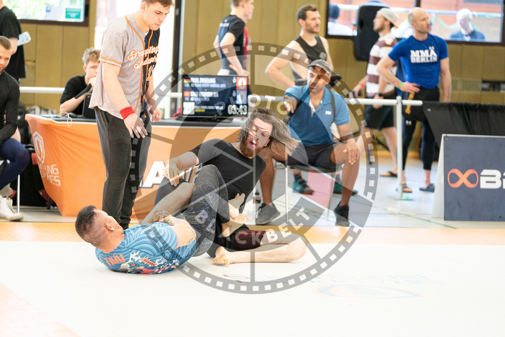 20230624PBB_2677 | Athletes compete during the Grappling Industries BJJ Competition in the Siemensstadt sport club in Berlin, Germany, on June 24, 2023.