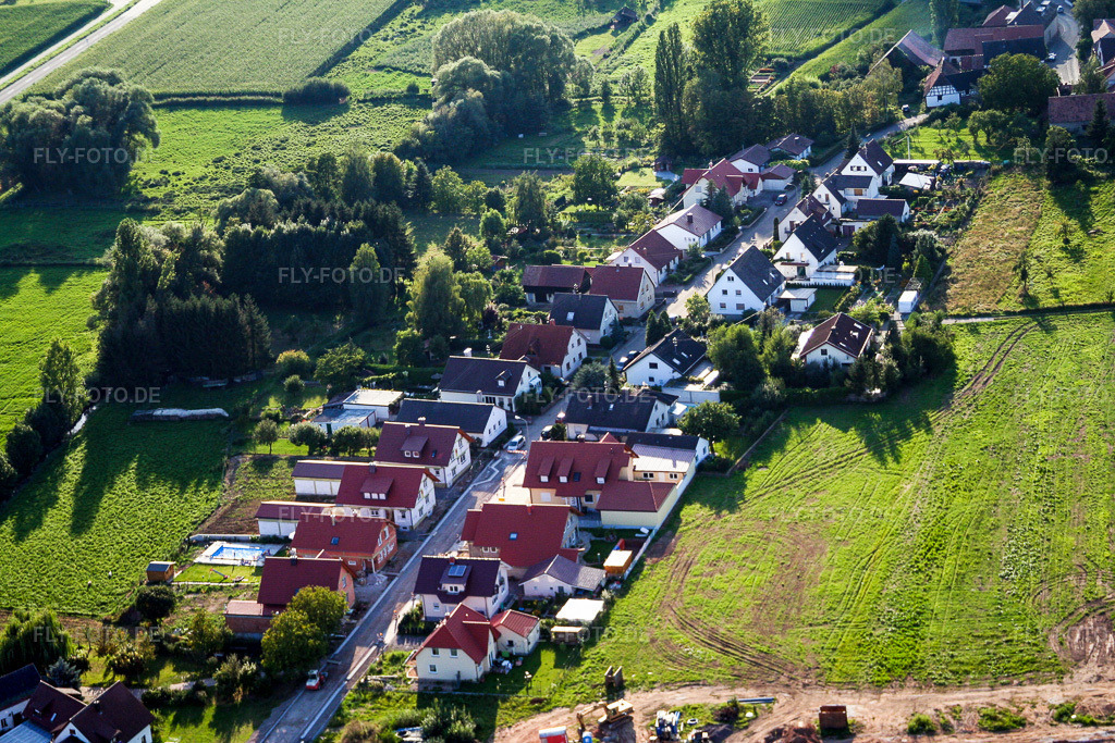 Luftbild: Mühlstr in Barbelroth im Bundesland Rheinland-Pfalz in Deutschland. Foto: IMG_7318.jpg vom 25.08.2007 durch Werner Riehm/FLY-FOTO.de