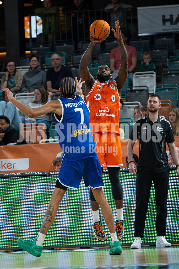 Basketball I Herren I Saison 2025-2026 I 2. Bundesliga ProB Nord I 23. Spieltag I RASTA Vechta II - EN Baskets Schwelm I 7741 | jns.sportfotos - Realisiert mit Pictrs.com