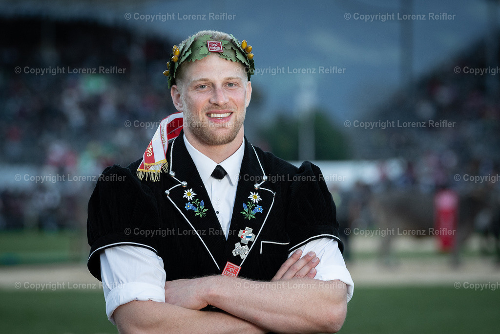 Schwingen -  ESAF Sonntag 2025 | Mollis, 31.8.25, Schwingen - ESAF Sonntag.Ledermann Michael (Mamishaus)