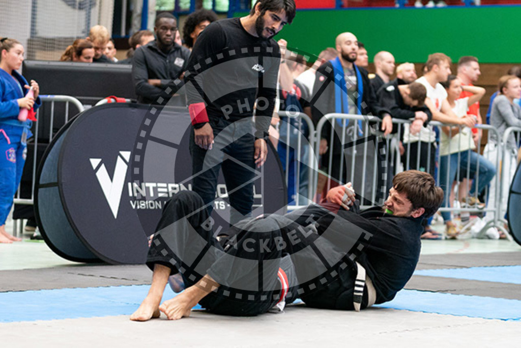 20230826PBB52279 | Fighters compete during the AJP INTLPRO BJJ and grappling competition in Hamburg, Germany, on August 26 2023.