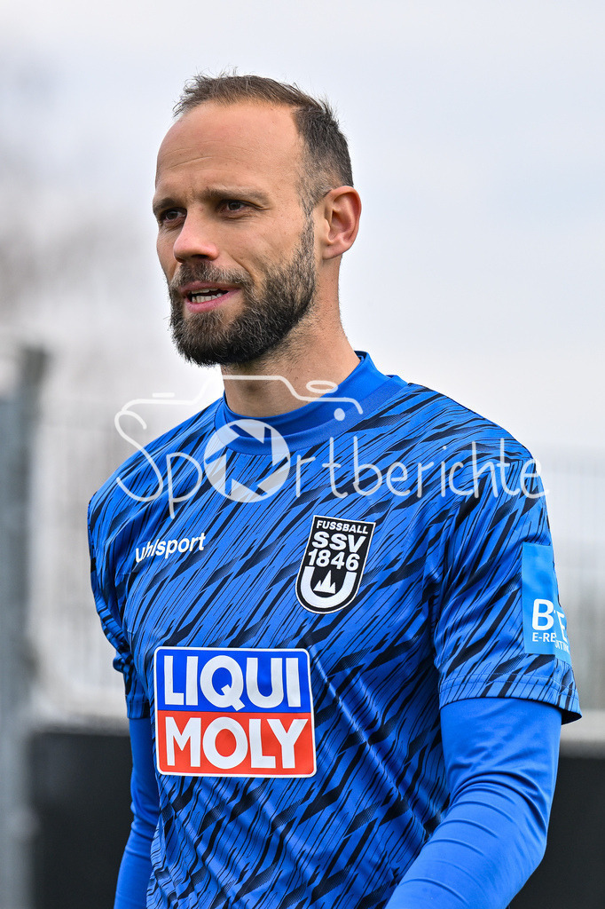 FC Ingolstadt - SSV Ulm 1846 Fussball  | INGOLSTADT, GERMANY - 25. MAERZ: im Bild Christian ORTAG (SSV Ulm 39) Einzelfoto / Freisteller während dem Testspiel zwischen dem FC Ingolstadt und dem SSV Ulm 1846 Fussball auf Platz 4 am Audi Sportpark