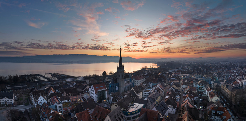 Radolfzellbilder_0348 | Die Stadt Radolfzell nach Sonnenuntergang - Realisiert mit Pictrs.com