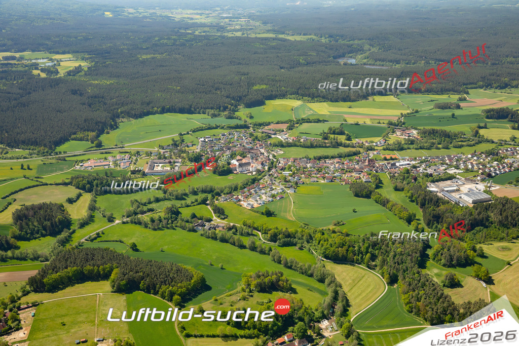 Michelfeld Auerbach in der Oberpfalz Bild- Das Luftbild wurde 2025 vom UL-Flugzeug heraus erstellt ( keine Drohnen Bilder! ) - Hochauflösende Luftaufnahme -Nicht vergleichbar mit Google Maps oder Satelittenbilder- Die Geschenkidee !Mit Lizenz und Bildrechte bestellbar