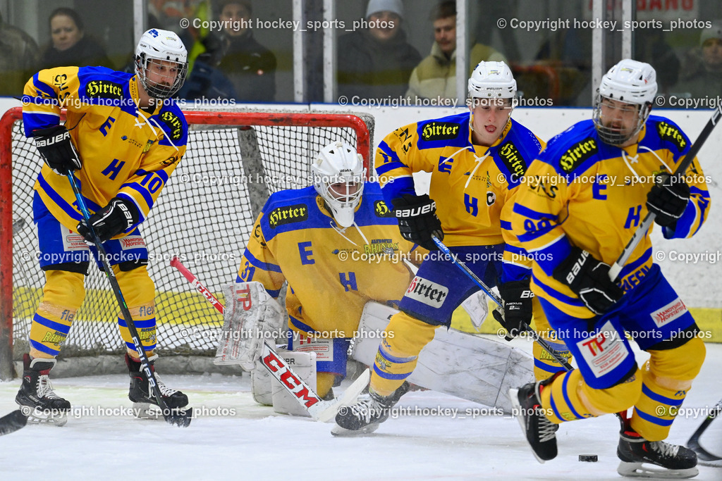 EHC Althofen vs. ESC Steindorf 27.2.2023 | #10 Zeloth Florian, #31 Horn Fabian, #12 Telsnig Lukas