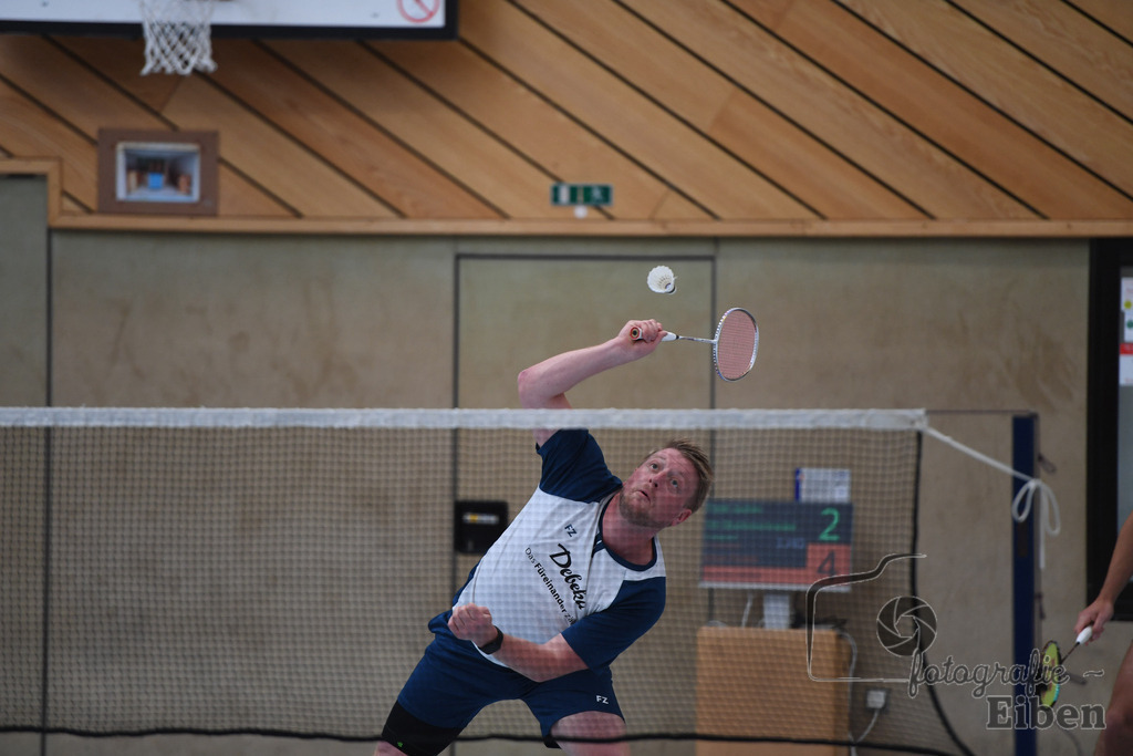 Badminton TV Metjendorf | Herren Doppel, Frank Juchim und Tim Struckenschneider; Badminton TV Metjendorf am 26.10.2025 in Metjendorf (Sporthalle Auf dem Kamp); Photo: Philip Eiben 2025 - Realisiert mit Pictrs.com