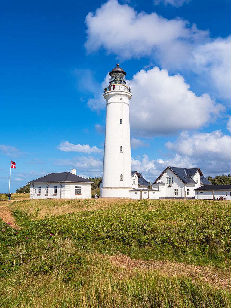 Der Leuchtturm Hirtshals Fyr in Dänemark | Der Leuchtturm Hirtshals Fyr in Dänemark.