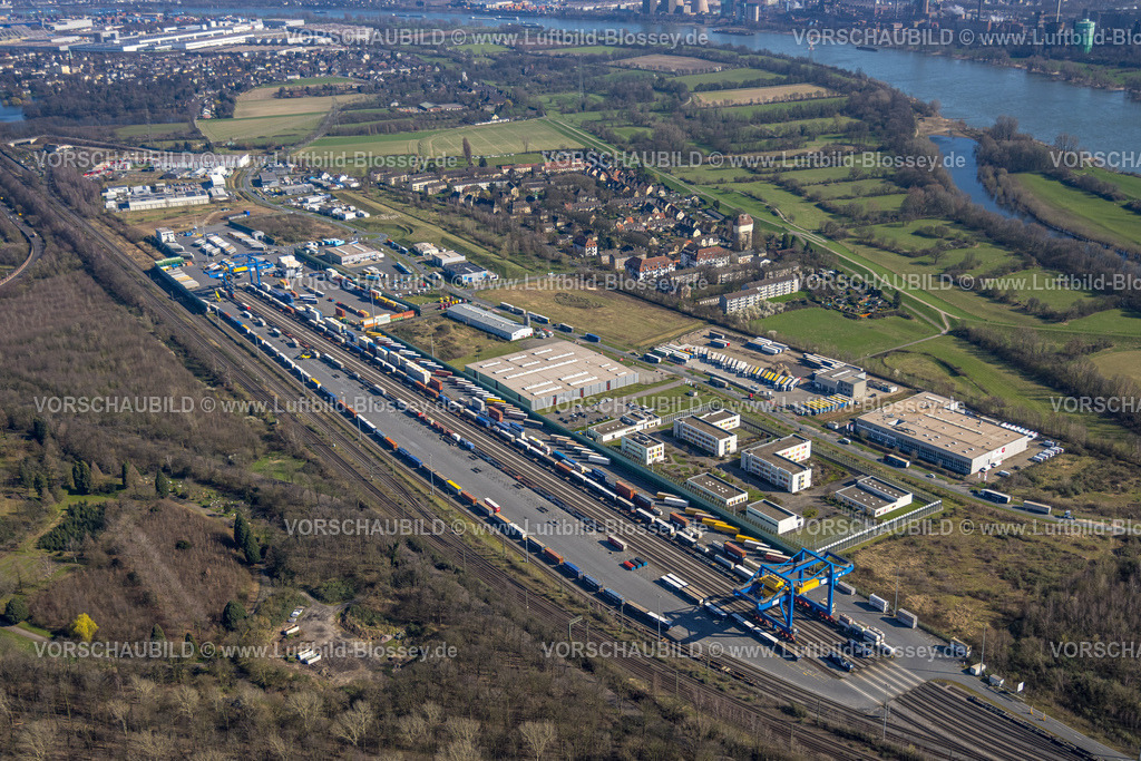 Duisburg240303282 | Luftbild, logport III, Dahlingstraße, Container Terminal, Friemersheim, Duisburg, Ruhrgebiet, Nordrhein-Westfalen, Deutschland, Duisburg-S