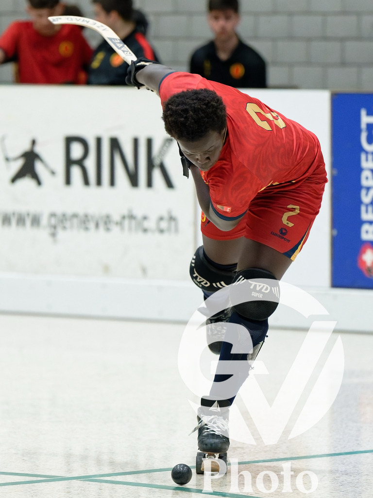 Geneve RHC  v RC Biasca  - U17 | Geneve, Switzerland - May 10 : during the U17  match between Geneve RHC  and RC Biasca  at Centre sportif de la queue d'arve on May 10 , 2026 in Geneve, Switzerland.