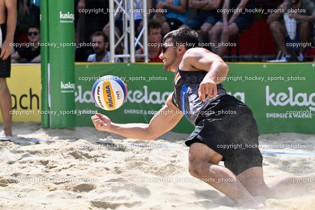 Beachvolleyball Villach Rathausplatz 2025 | Beachvolleyball Villach Rathausplatz 2025, Beachvolleyball Villach Rathausplatz am 17.08.2025 in Villach (Rathausplatz), Austria, (Photo by Bernd Stefan)