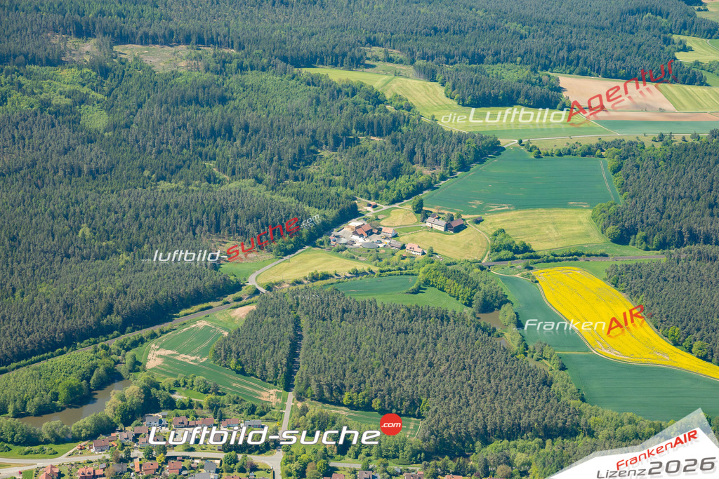 Engelmannsreuth Prebitz Bild- Das Luftbild wurde 2025 vom UL-Flugzeug heraus erstellt ( keine Drohnen Bilder! ) - Hochauflösende Luftaufnahme -Nicht vergleichbar mit Google Maps oder Satelittenbilder- Die Geschenkidee !Mit Lizenz und Bildrechte bestellbar