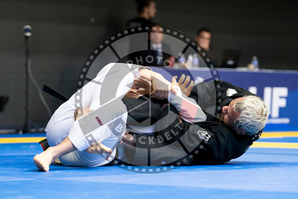 20240124PBB03018 | Fighters compete during the second day of the IBJJF European Championship in Paris, France, on January 24, 2024.
