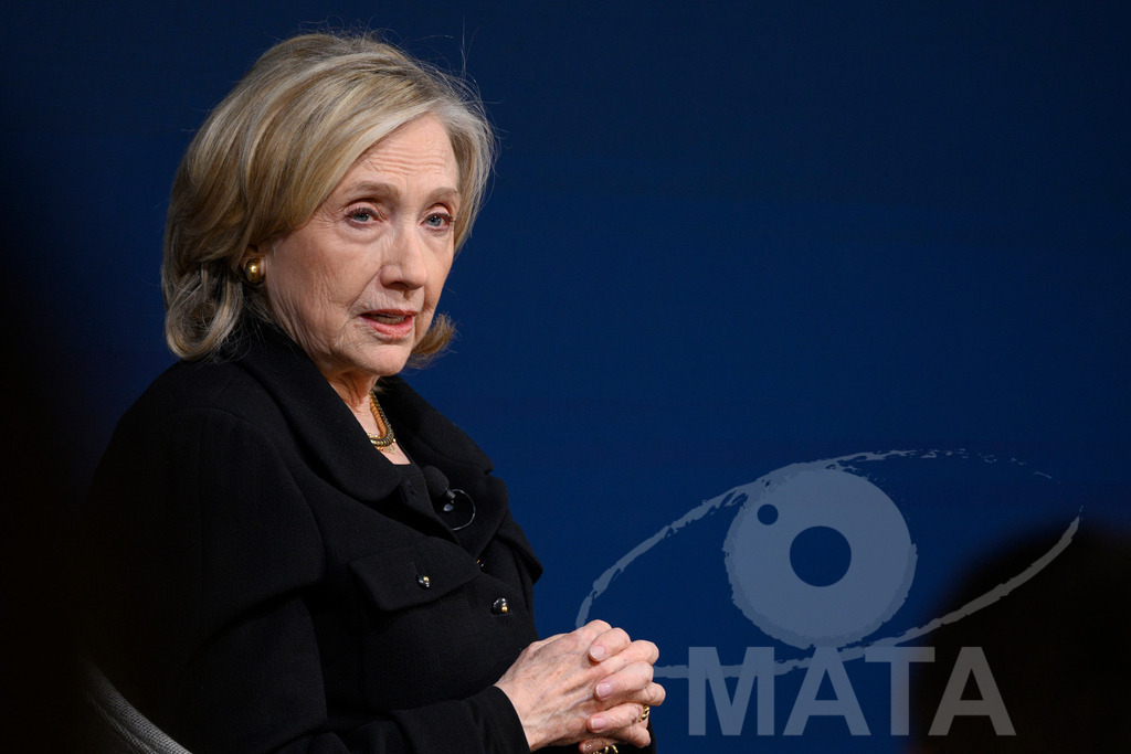 _DWI3055 | Die US-Politikerin Hillary Clinton auf der Veranstaltung Bridging Scholarship and Statecraft im Rahmen der Münchner Sicherheitskonferenz 2026. München, 13.02.2026 Bayern Deutschland  - Realisiert mit Pictrs.com