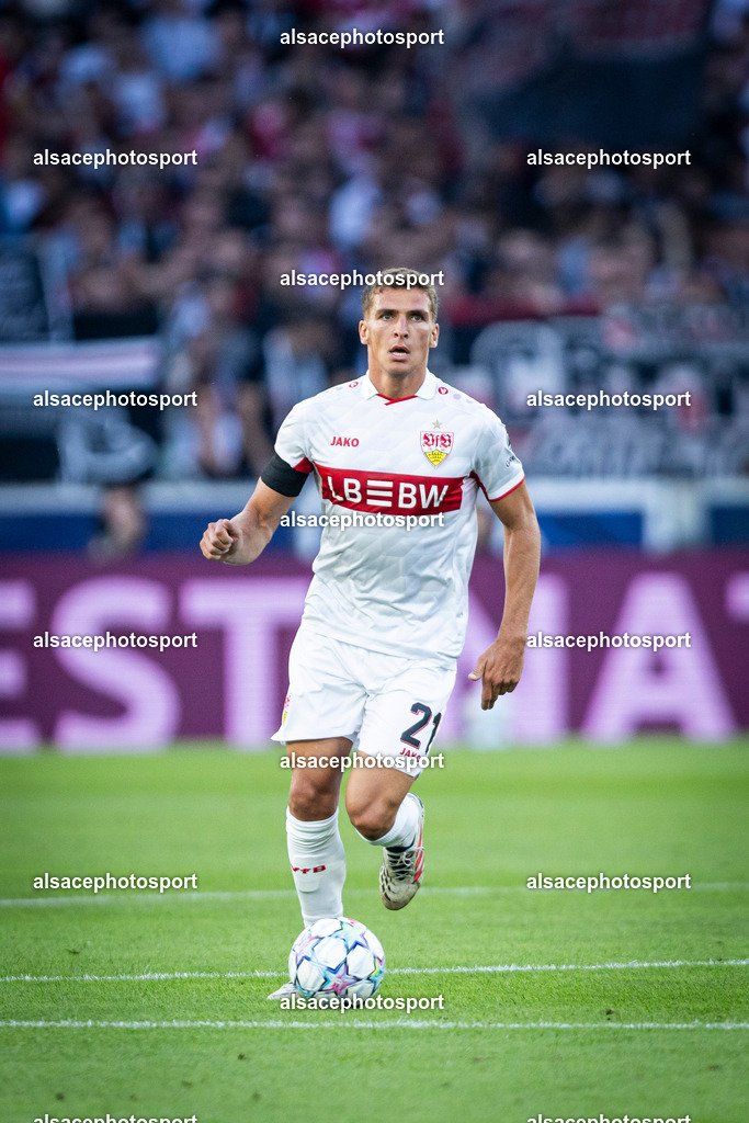 9L6A3614 | Grischa Promel during the champions league game between Stuttgart and Viking at Arena Stuttgart on September 9, 2026 in Dortmund, Germany - Realisiert mit Pictrs.com