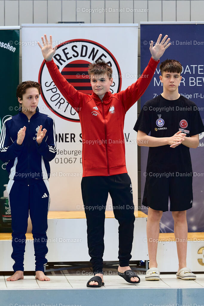 International Youth Diving Meet 2026 | Day 2 of 5 | International Youth Diving Meet 2026| Day 2 of 5 | 23.04.2026 | Youth diving competition featuring 1m and 3m springboard and platform at the Schwimmsportkomplex Freiberger Platz in Dresden.@ Domazer Photography - Realisiert mit Pictrs.com
