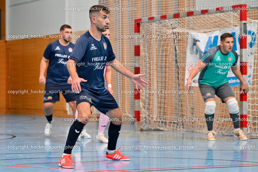 Carinthia Flamengo Futsal Club vs. LPSV-K | #10 Samir Nuhanovic LPSV-K, Carinthia Flamengo Futsal Club vs. LPSV-K, Carinthia Flamengo Futsal Club vs. LPSV-K am 03.11.2024 in Klagenfurt (Ballspielhalle Viktring), Austria, (Photo by Bernd Stefan)